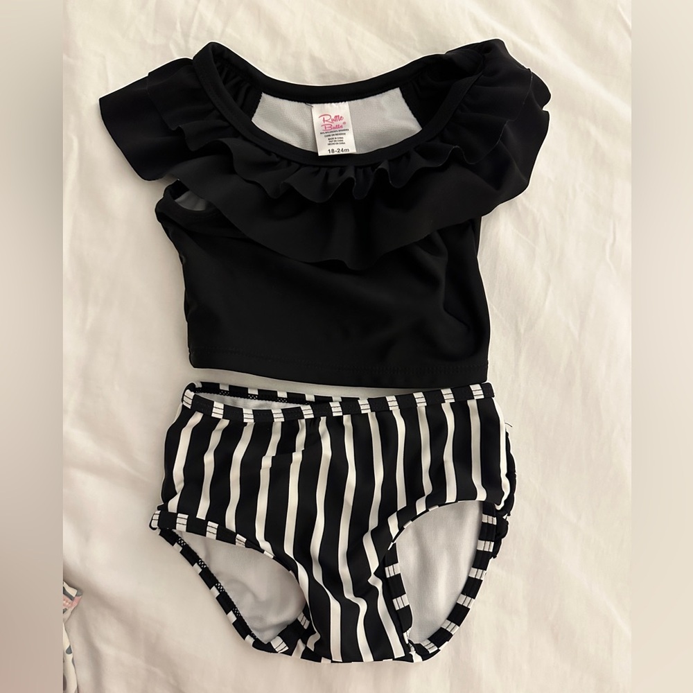 Ruffle Butts baby girl tankini bathing suit/swimsuit